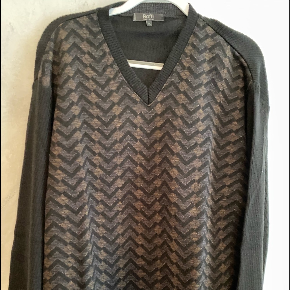 Mens Italy Raffi Linea Uomo Sweater (XL)